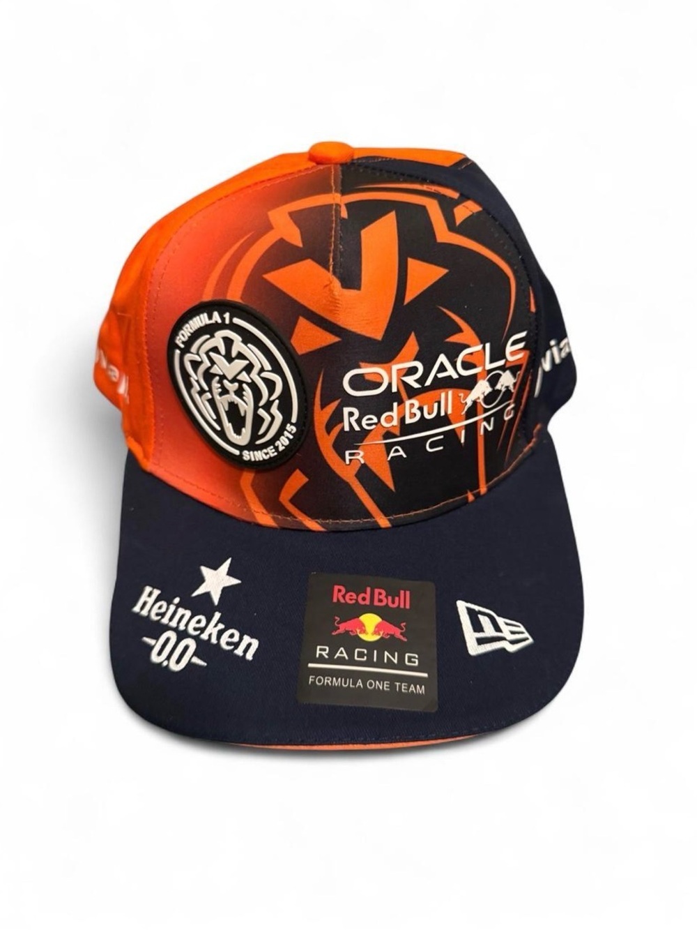 Orange & Black Team Cap